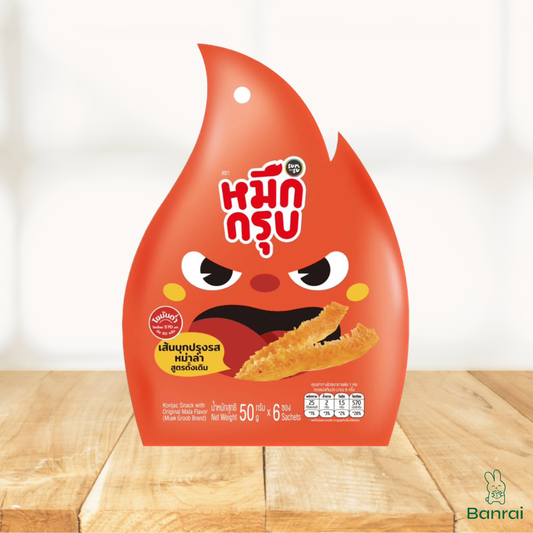 Sunsu Konjac Snack (หมึกกรุบ) – Original Mala Flavor 50g