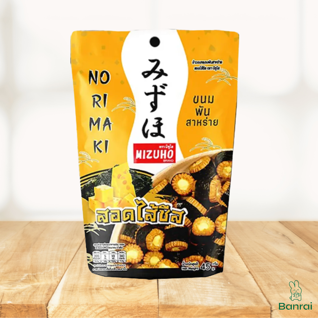 Mizuho Crispy Glutinous Rice Crackers with Creamy Filling