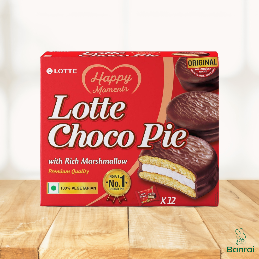 Lotte Choco Pie (12 Pices)